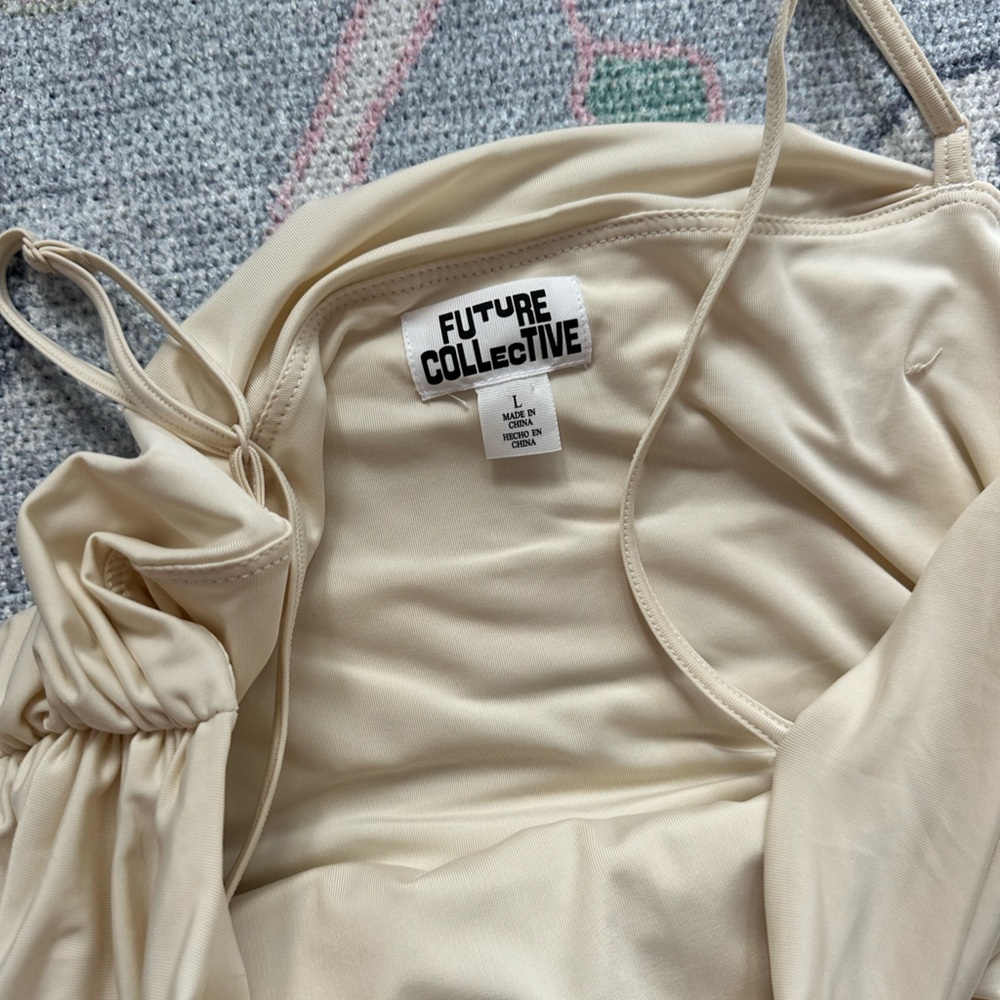 Target Cream Tank Top - Picture 2 of 2